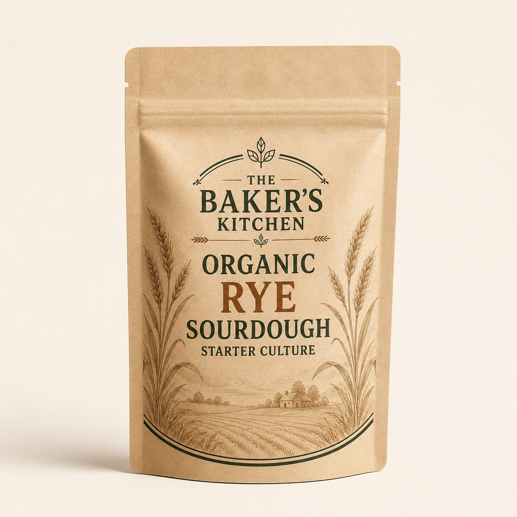 Baker’s Kitchen Organic Rye Sourdough Starter Culture pouch