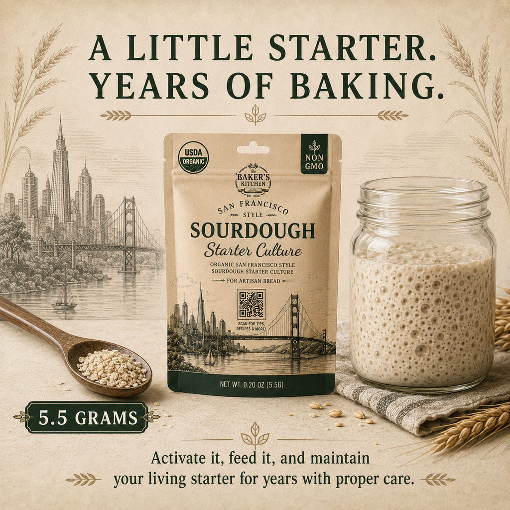 San Francisco-Style Sourdough Starter Culture