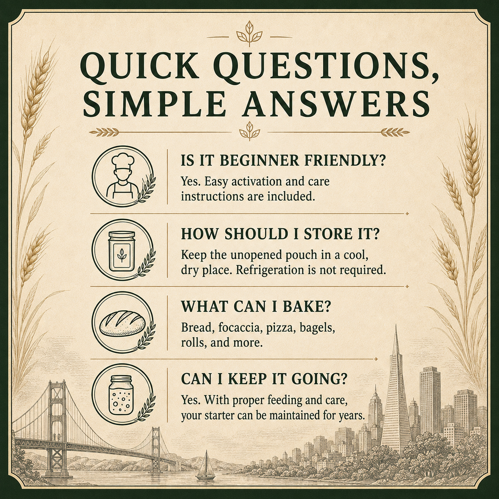San Francisco-Style Sourdough Starter Culture